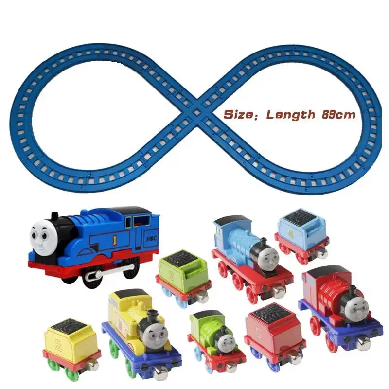 Thomas and Friends Electric Track Percy Thomas Set 1:43 Thomas Metal Magnetic Diecasts Train Toys Kids Boy Toy Gift