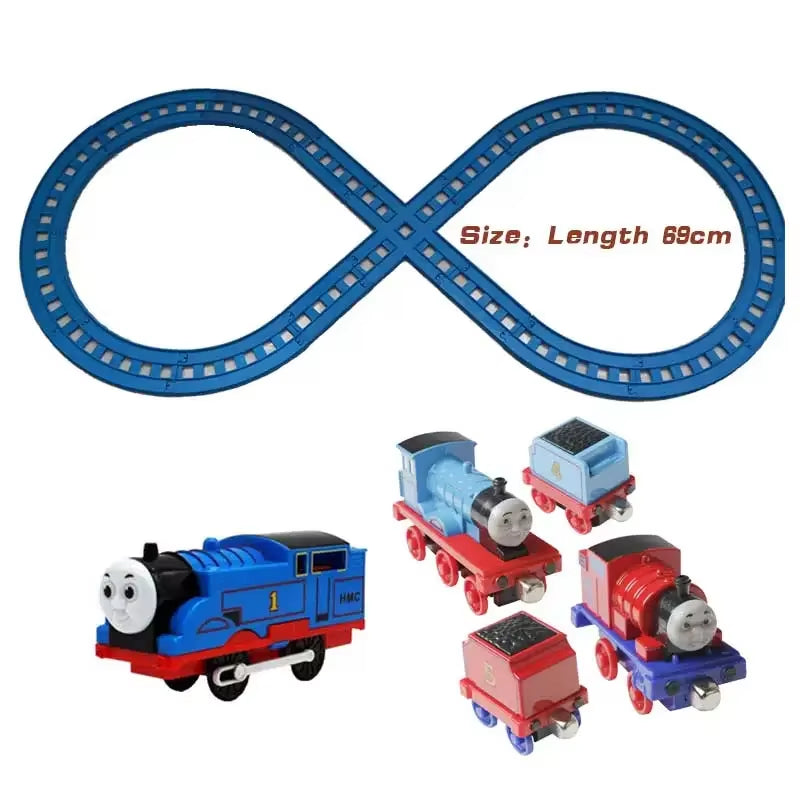 Thomas and Friends Electric Track Percy Thomas Set 1:43 Thomas Metal Magnetic Diecasts Train Toys Kids Boy Toy Gift