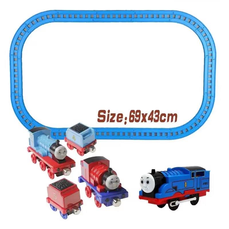 Thomas and Friends Electric Track Percy Thomas Set 1:43 Thomas Metal Magnetic Diecasts Train Toys Kids Boy Toy Gift