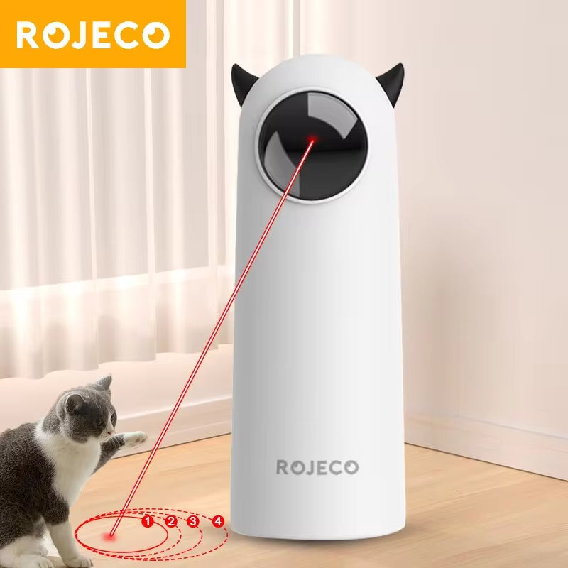 Automatic Cat Toys LED Laser Interactive Smart Teasing Pet Handheld Electronic Indoor Random Laser Cats Toy Accessories for Dog