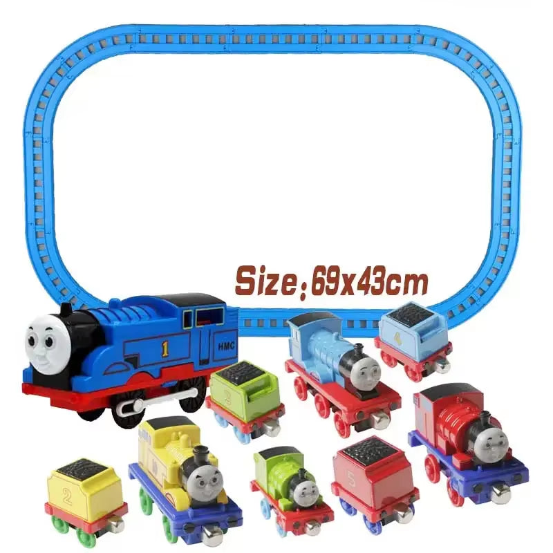 Thomas and Friends Electric Track Percy Thomas Set 1:43 Thomas Metal Magnetic Diecasts Train Toys Kids Boy Toy Gift